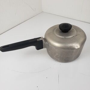 Wagner Ware Sidney O Magnalite 4681 1/2 P Saucepan with Lid 1.5 Qt Vintage + Lid